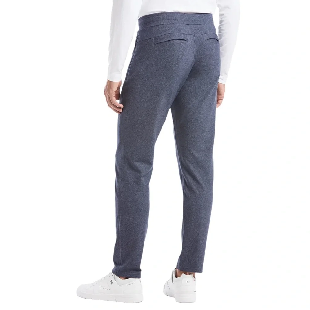 Public Rec All Day Everyday Pant Heather Navy Blue Mens Size 42 30 inseam Jogger